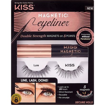 KISS MAGNETIC EYELINER KIT KMEK01C