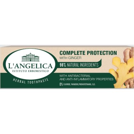 Паста за зъби с джинджифил-тотална защита, 75мл.