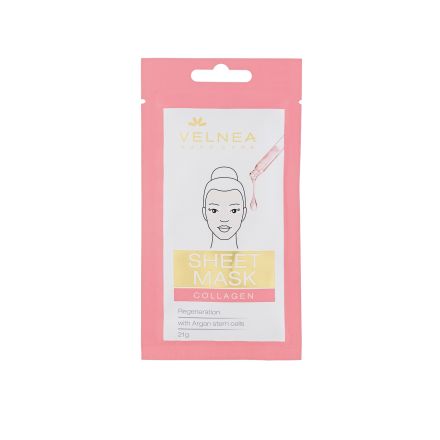 VELNEA SHEET  Маска за лице колаген 21гр