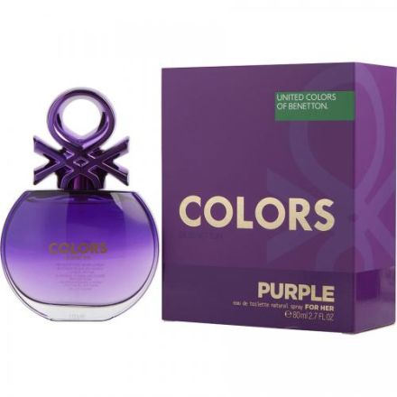 BENETTON COLORS PURPLE Дамска тоалетна вода, 80мл.