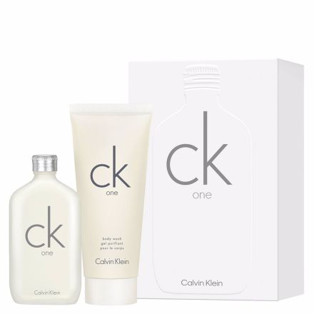 CALVIN KLEIN ONE Комплект унисекс тоалетна вода 50мл+душгел 100м
