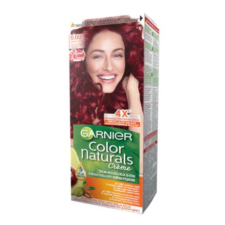 GARNIER COLOR NATURALS Боя за коса 6.60 Fiery red
