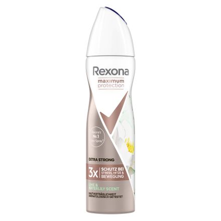 REXONA MAXIMUM PROTECTION Lime&waterlilly scent Дамски део спрей, 150 мл