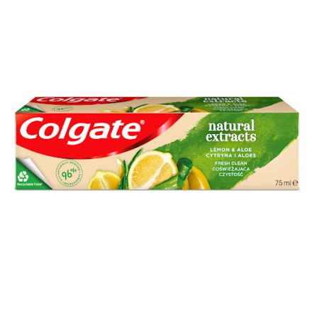 COLGATE NATURALS FRESH LEMON Паста за зъби, 75 мл