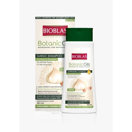 BIOBLAS Шампоан с чесън, 360 мл.