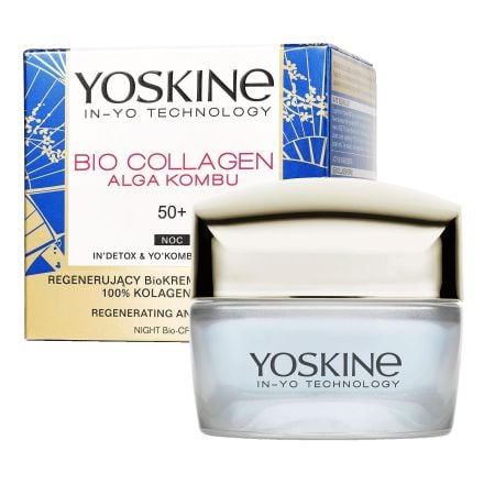 YOSKINE BIO COLLAGEN Нощен крем против бръчки 50+, 50мл