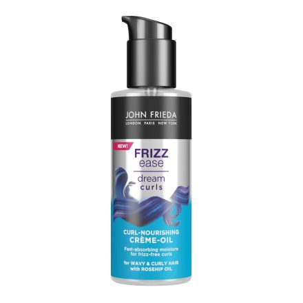 JOHN FRIEDA FRIZZ EASE Стилизиращо крем олио за къдрици, 100мл