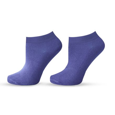 HAPPY FOOTTOPIA Чорапи къс конч бамбук лилав, 35-38