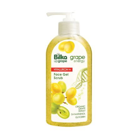 BILKA FACE GEL SCRUB Гел за лице с грозде и хиалурон, 200 мл.