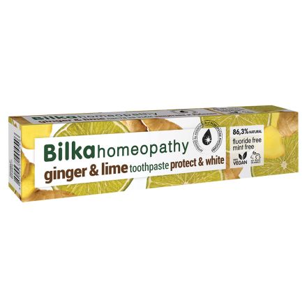 BILKA HOMEOPATHY Паста за зъби с джинджър и лайм, 75 мл.