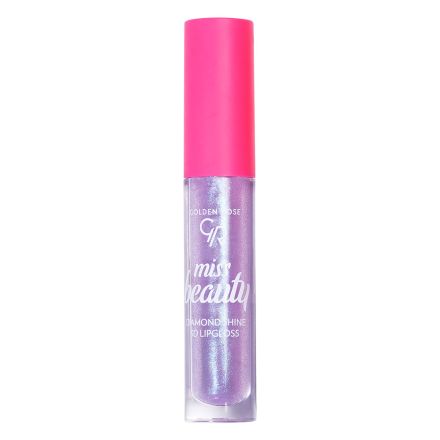 GOLDEN ROSE MISS BEAUTY DIAMOND SHINE 3D Гланц за устни 02 MYSTIC, 1 бр.