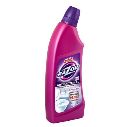 MEDIX RAZOR UNIVERSAL ANTIBACTERIAL Почистващ препарат за баня LAVANDER, 750 мл.