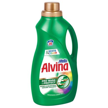 MEDIX  ALVINA COLOR WHITE & COLOR - За бели и цветни тъкани, 20 пр.