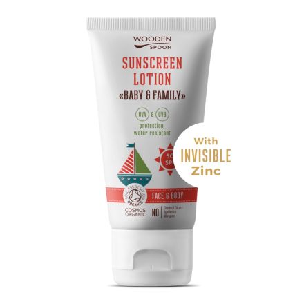 WOODEN SPOON Натурален слънцезащитен лосион SPF50, 150 мл