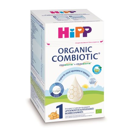 HIPP ORGANIC COMBIOTIC 1 Мляко за кърмачета от раждането до 6-месечна възраст, 800г