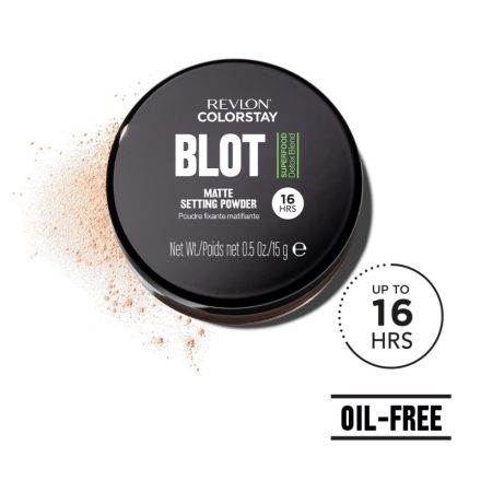 REVLON COLORSTAY BLOT Пудра прахообразна фиксираща, 15 г.