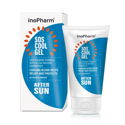 INOPHARM Гел за тяло за след слънце, 150 мл