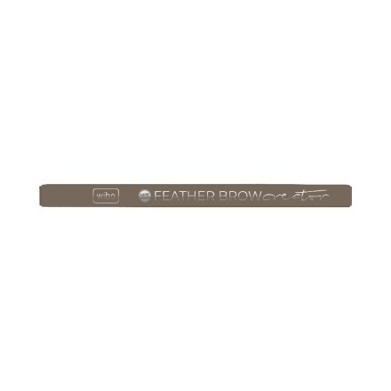 WIBO FEATHERBLON Молив за вежди прецизен с четка, 1 бр.