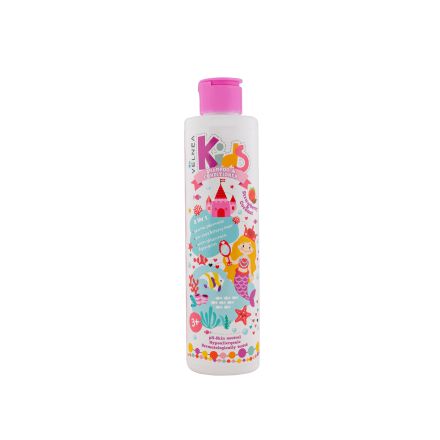 VELNEA KIDS Шампоан и балсам 2в1 ягода и кокос, 250 мл
