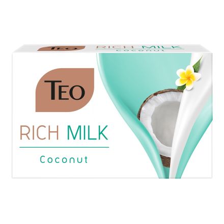 TEO MILK RICH COCONUT Сапун, 90 гр