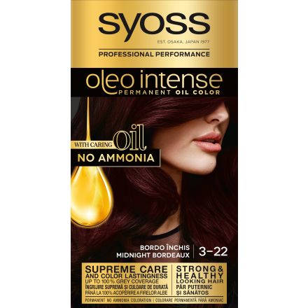SYOSS OLEO Боя за коса 3-22 Midnight Bordeaux