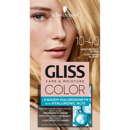 GLISS COLOR Боя за коса 10-40 Light Beige Blonde