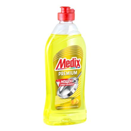 MEDIX PREMIUM FRESH CITRUS Препарат за съдове, 415 мл. MEDIX PREMIUM FRESH CITRUS Препарат за съдове, 415 мл.