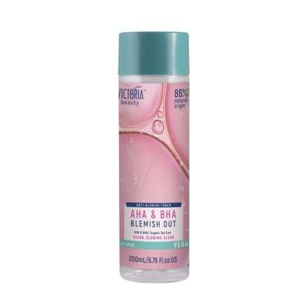 VICTORIA BEAUTY AHA BHA BLEMISH OUT Почистващ тонер 200 мл