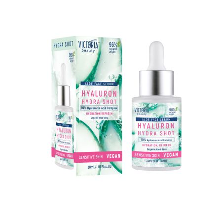VICTORIA BEAUTY Hydra Shot Хиалурон Серум за лице 30 млц