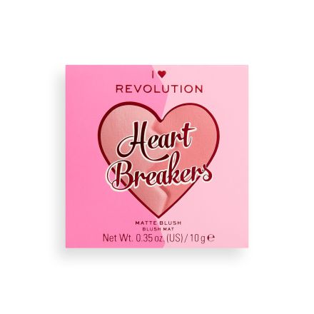 I HEART REVOLUTION HEARTBREAKERS Руж матиращ Brave, 10 г