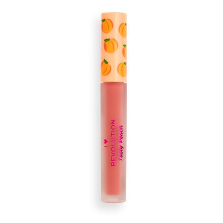 I HEART REVOLUTION TASTY PEACH Червило течно Fleur, 2 г