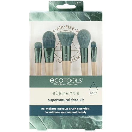 ECOTOOLS SUPERNATURAL FACE KIT Комплект четки за грим