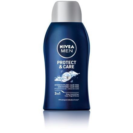 NIVEA MEN PROTECT&CARE Душ гел мини, 50 мл