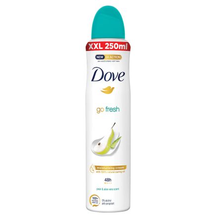 DOVE ФРЕШ КРУША И АЛОЕ Дезодорант спрей дамски 250 мл