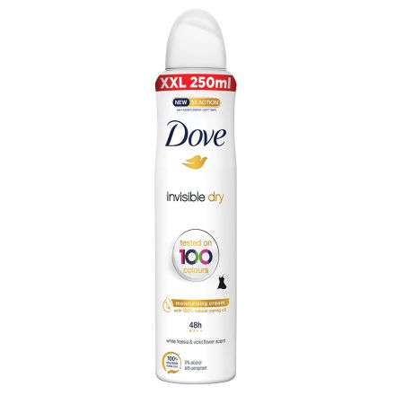 DOVE INVISIBLE DRY Дезодорант спрей дамски, 250 мл