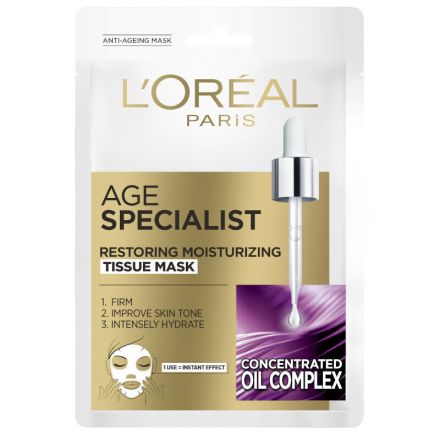 L'OREAL AGE EXPERT Хартиена маска за лице 55+