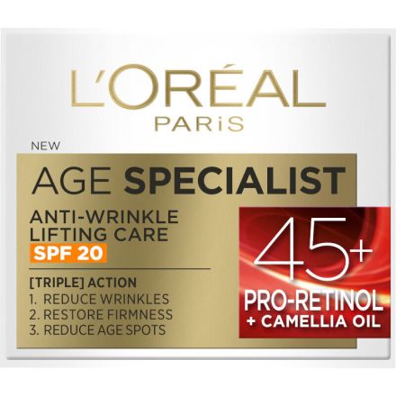 L'OREAL PARIS DERMO AGE EXPERT 45+ Дневен крем SPF 20, 50мл