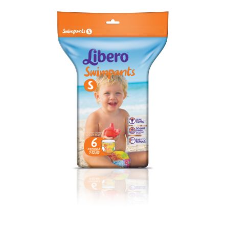 LIBERO SWIMPANTS Гащички за плуване S (7-12kg) 6бр.