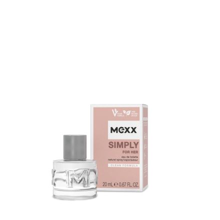 MEXX SIMPLY FOR HER Дамска тоалетна вода, 20 мл.