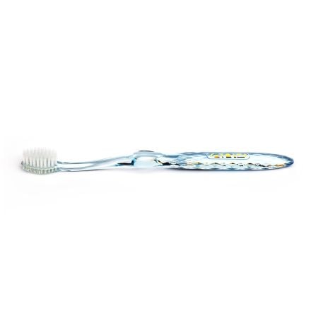 NANO-B Четка за зъби сребро синьо, 1 бр.