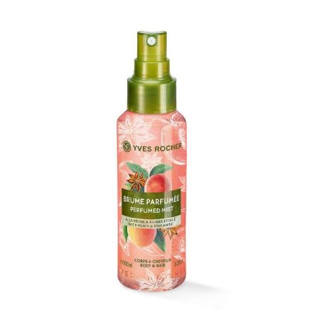 YVES ROCHER BODY MIST Спрей за тяло праскова и анасон, 100мл.