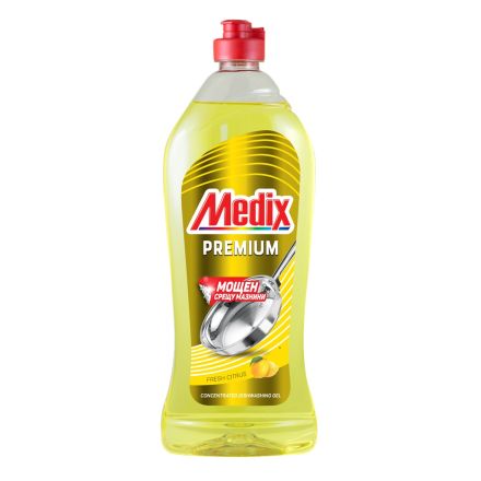 MEDIX PREMIUM FRESH CITRUS Препарат за съдове, 800 мл. MEDIX PREMIUM FRESH CITRUS Препарат за съдове, 800 мл.