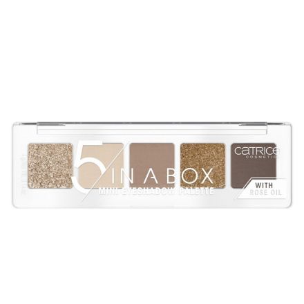 CATRICE 5 IN A BOX MINI EYESHADOW PALETTE Сенки палитра  010