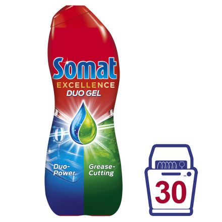 SOMAT GOLD GREASE CUTTING WITH ACTIVE DEGREASERS Гел за съдомиялна, 540 мл.