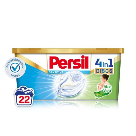 PERSIL SENSITIVE Капсули за деликатни дрехи, 22 пранета.