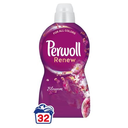 PERWOLL RENEW Blossom, гел за пране,32 пранета,1.920 л.
