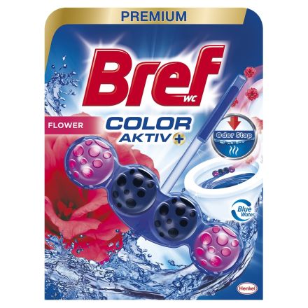 BREF WC BLUE AKTIV FRESH FLOWERS Ароматизатор за тоалетна, 50 гр.
