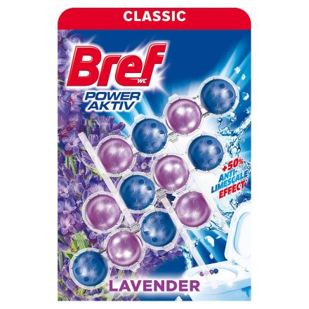 BREF PA LAVENDER Твърдо тоалетно блокче 3X50г