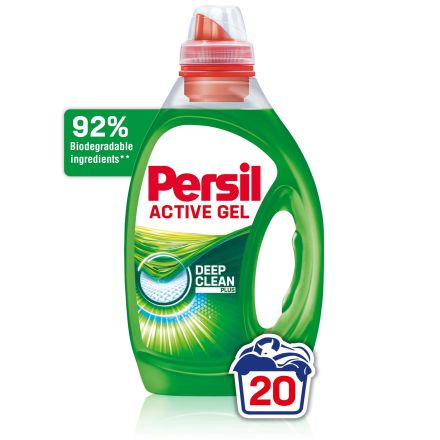 PERSIL POWER GEL Течен перилен препарат 360 complete clean 20 пранета, 1 л.