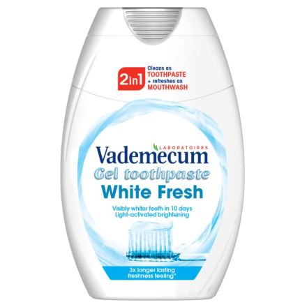 VADEMECUM 2IN1 WHITE FRESH  Паста за зъби, 75 мл.